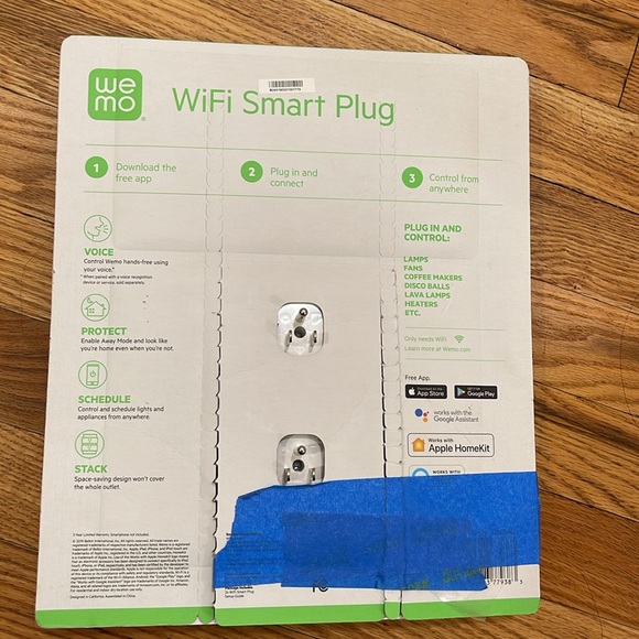 Wemo 43K-720-0224R Mini Smart Plug Compatible with Alexa, Google Assistant - Picture 4 of 5